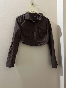 Brown short shirt