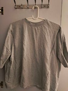 Gray Oversized T-Shirt