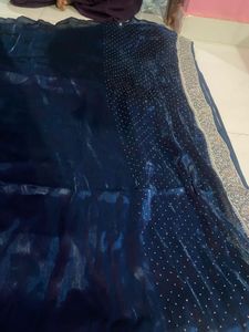 New Saree With Blouse Piece