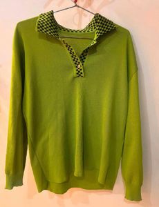 Sequence Top And Green Tee