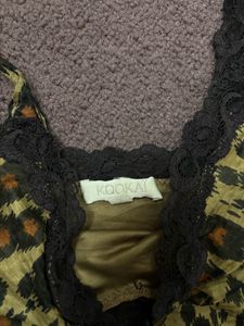 Animal Print Crop Top