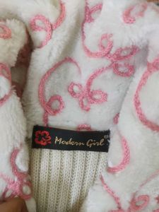 Cream And Pink Sweater