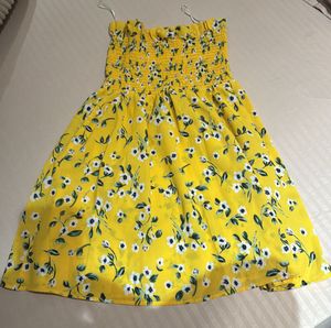 Floral Yellow dress