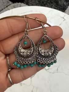 Oxidised Earring
