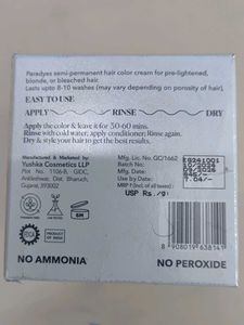 Paradyes Emerald Green Hair Color