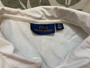 White Aesthetic Top By ralph lauren