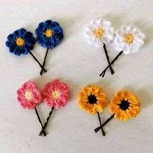 Cute Flower Hair Pins