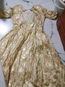 Elegant Gold Dress