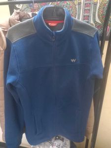 Wildcraft Men's Blue Fleece Jacket