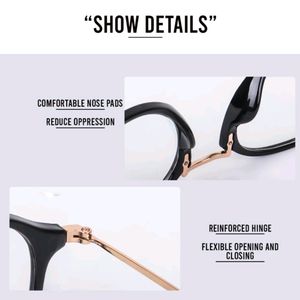 Round Transparent Eyewear For Girls , Fancy