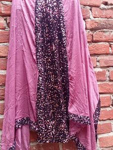 Embalished Kurta With Bell Bottom Plazo, Dupatta