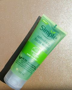 Simple Refreshing Facial Wash and Himalaya