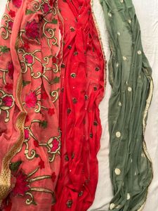 Three Dupattas