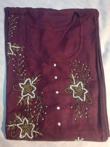Purple Kurti