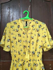 Yellow Dress Midi