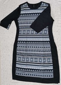 Black Lycra Kurti