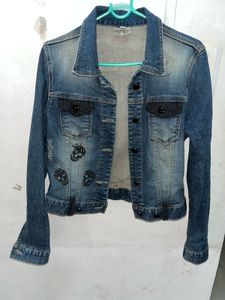 Woman Party Wear Denim Jacket!!!