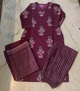 Kurta With Pant N Dupatta