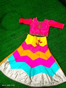 Colorful Kids Lehanga Choli