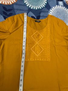 Mustard Kurta