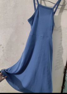 NOUN Blue Casual Dress