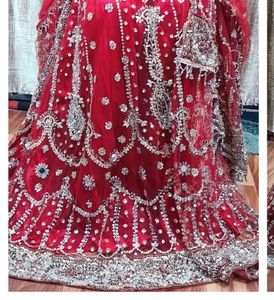 Red Lehenga Choli Set