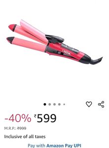 Hair Straightener And Curler