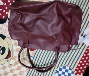 Girls Maroon Shoulder Bag