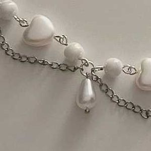 Heart &amp; Pearl Layered Necklace