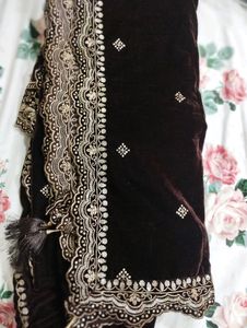 Perimium Velvet Unstich Suit