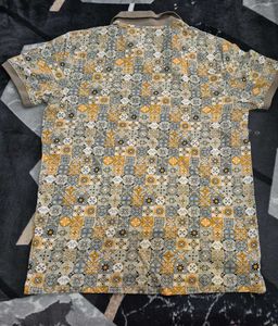 Patterned Mufti Polo Shirt