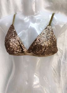 392610. Sequin Bralette Top