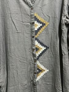 Grey Ethnic Style Kurta