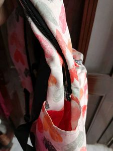 Heart Print Backpack