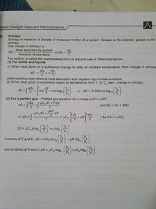 Heat &amp; Thermodynamics Neet Class 11