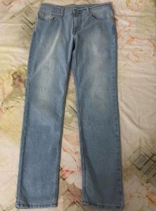 Stylish Gray Denim Jeans