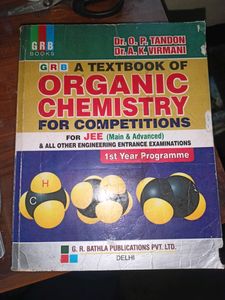 Organic Chemistry GRB Op Tandon for Jee Main &amp; Advanced
