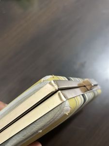 Yellow Striped Clutch