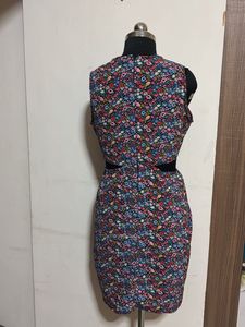 TOKYO TALKIES Floral Cutout Mini Dress 🌺🌼