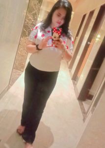 White Top With Red Beautiful Flower