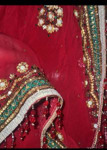 Red BRIDAL( DULHAN )Dupatta