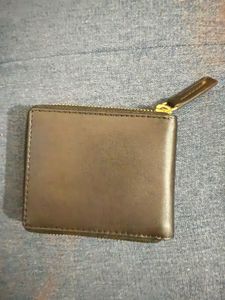 DailyObjects Black solid Zip Around wallet