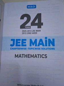 JEE Main Chemistry - MTG 24 Years