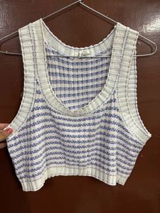 Striped Knit Tank Top