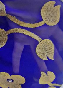 Beautiful Navy Blue Saree