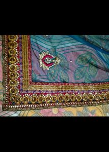 Heavy Work Saree Jodi