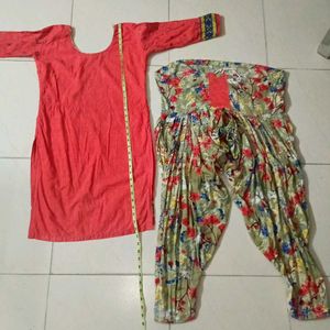Floral Salwar - Kurta Set