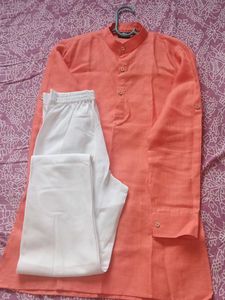 Elegant Red Kurta with pant