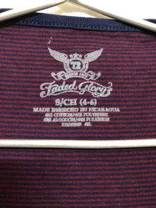 Faded Glory Purple Cotton T Shirt