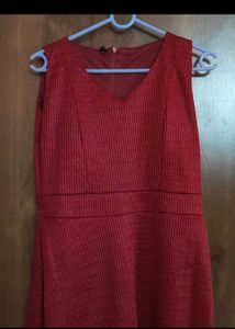 Red Sparkle Evening Gown